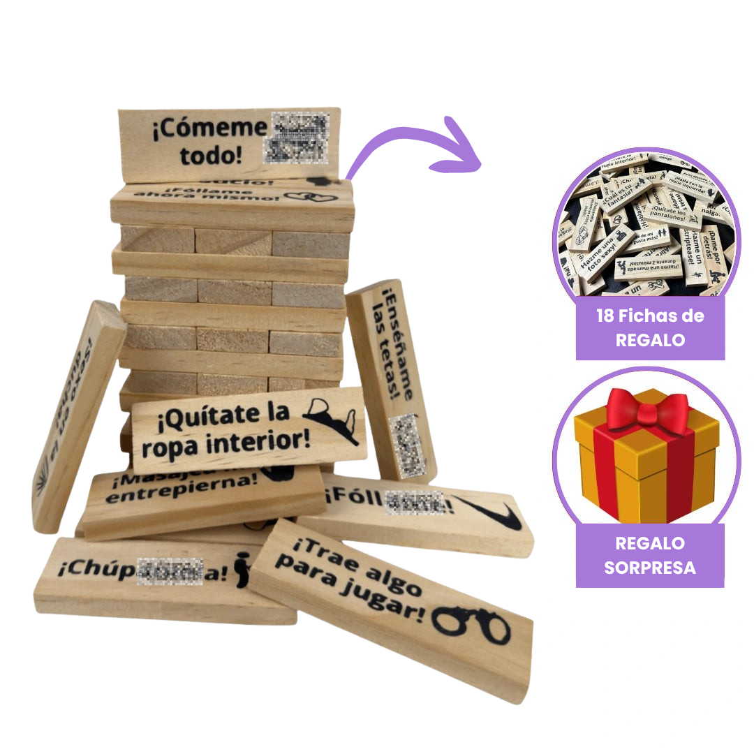 Pikante™ - Torre de Pasión Jenga