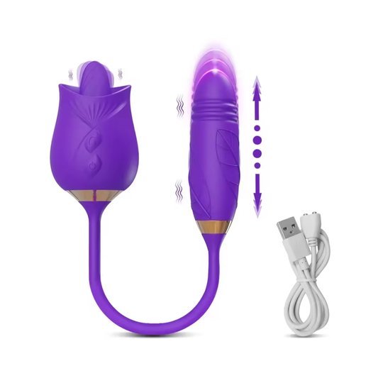 Pikante™ - Vibrador Rosa Doble